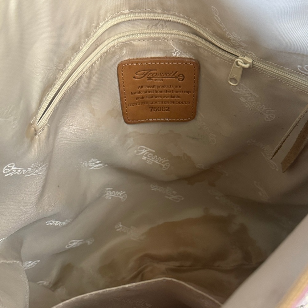 Fossil Elegant Multicolor Patterned Women's Satch… - image 3